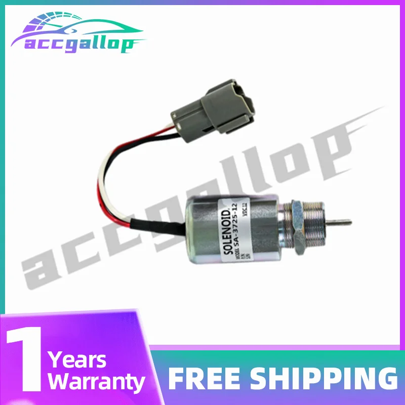 

Stop Solenoid PJ7415748 for Volvo EC13 EC15 EC15B EC20 EC20B EC25 EC30 EC35 EC45 Excavator