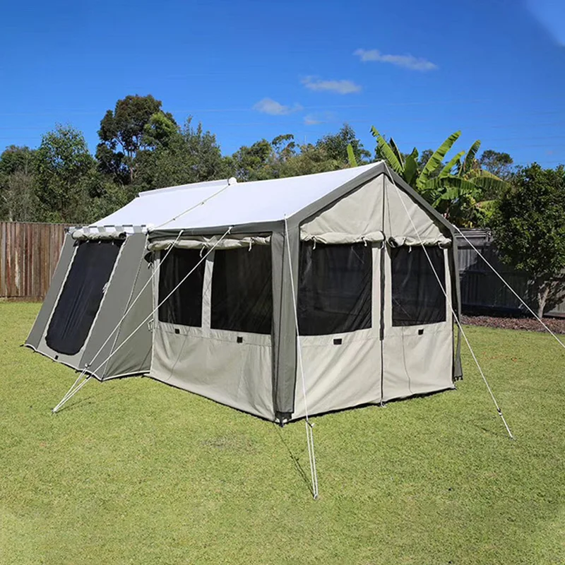 

Canvas Cottage Camping Tent Camp Outdoor Camping