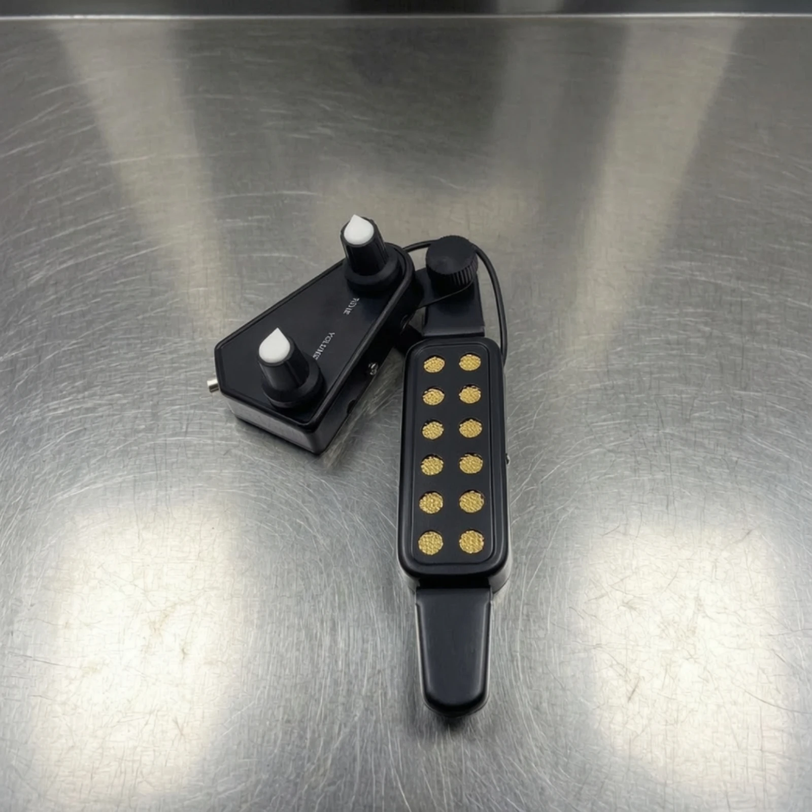 Acoustic Guitar Soundhole Pickup Passive Soundhole Pickup with Control Module Adjustable Volume Compact for Performances