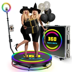 360 Photo Booth Machine Spin Camera 360 Photo Booth Selfie video booth 360 for Wedding Parties Events