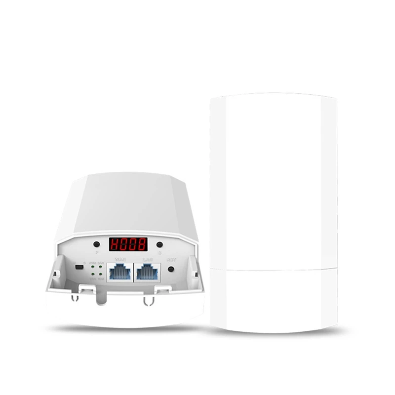 

Wireless Repeater Wifi Bridge Outdoor Wifi Router 2.4G 300Mbps Long Range Extender 1KM Wifi Coverage For Camera EU Plug