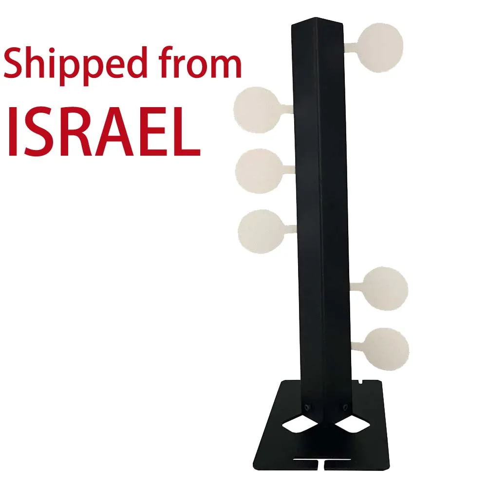 SHIPPED FROM ISRAEL Airsoft Shooting Target Metal IPSC IDPA Practice Kids Adults Fun Sports Indoor Outdoor