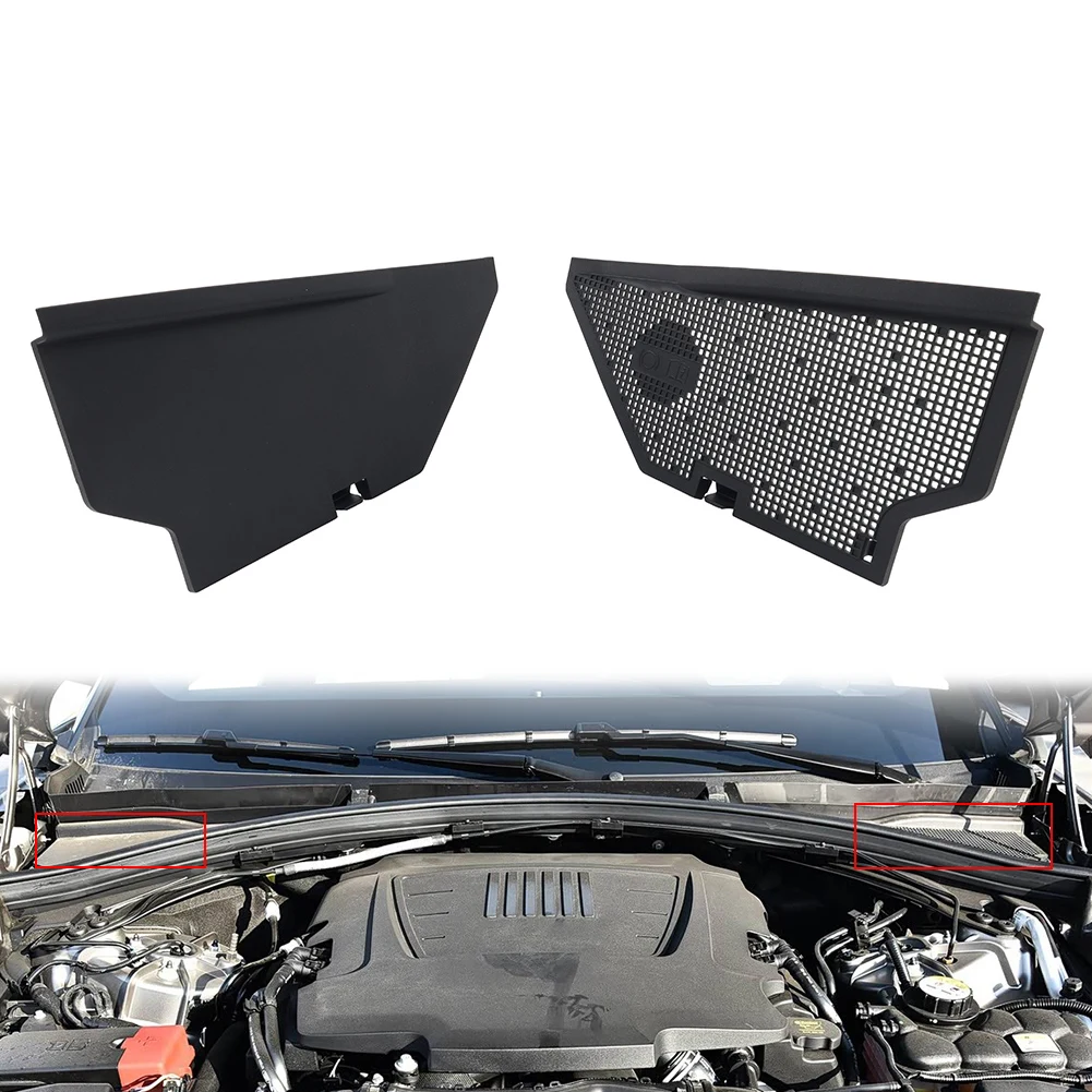 

Для Land Rover Range Rover Velar 2017-2025: LR093092, LR093085 – 1 шт. накладка на решетку стеклоочистителя, боковая торцевая панель из АБС-пластика