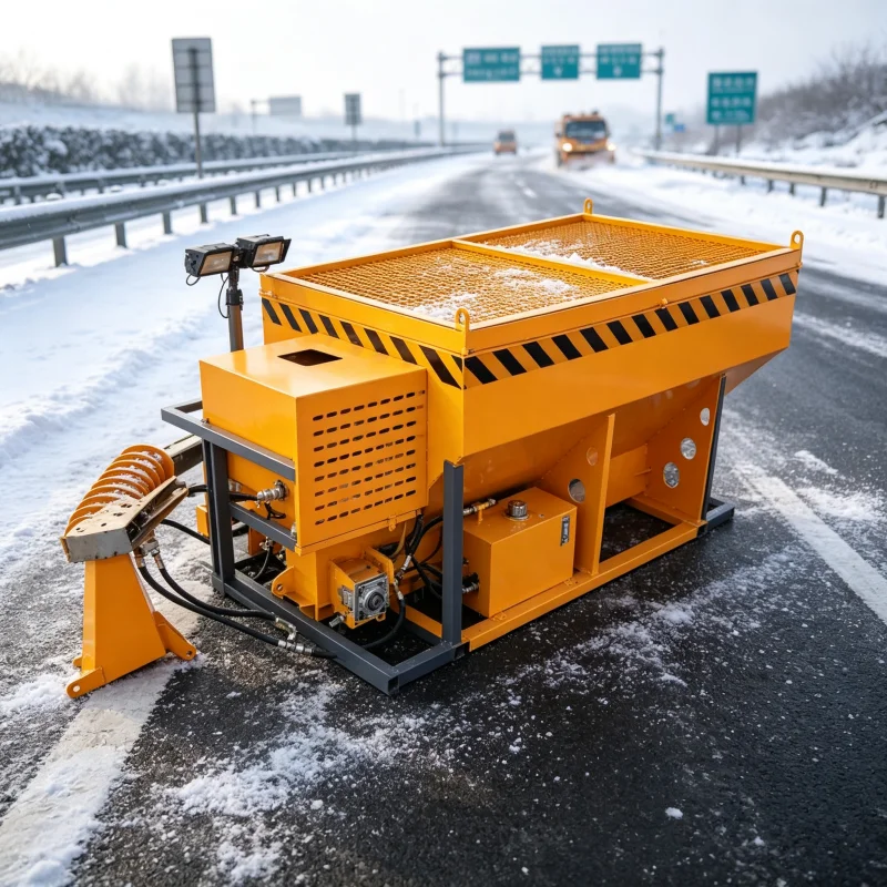 Tailgate Salt Winter Deicing Spreader For Commercial Properties With Heavy Duty Dual Motors From Direct OEM Manufacturer