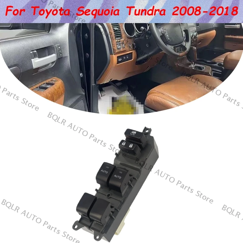 

Для Toyota Sequoia Tundra 2008 2009-2018 электрический переключатель управления стеклоподъемником, детали для салона автомобиля 84820-0C030 848200C030