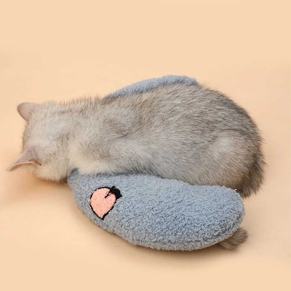 Animal U-shaped Pillow for Dogs Cats Neck Protection Bolster Comfortable Sleeping Cushion Pet Cervical Support Pillow for Cats