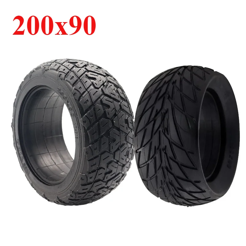 200x90 Solid tire without inner tube tyres fits electric scooter torque car 8 inch non inflatable solid tire 200x90