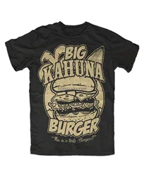 Grote Kahuna Burger M2 T-Shirt Jules Winnfield Tarantino Pulp Fictie Film Mouw T-Shirt Zomer Heren T-Shirt Kleding