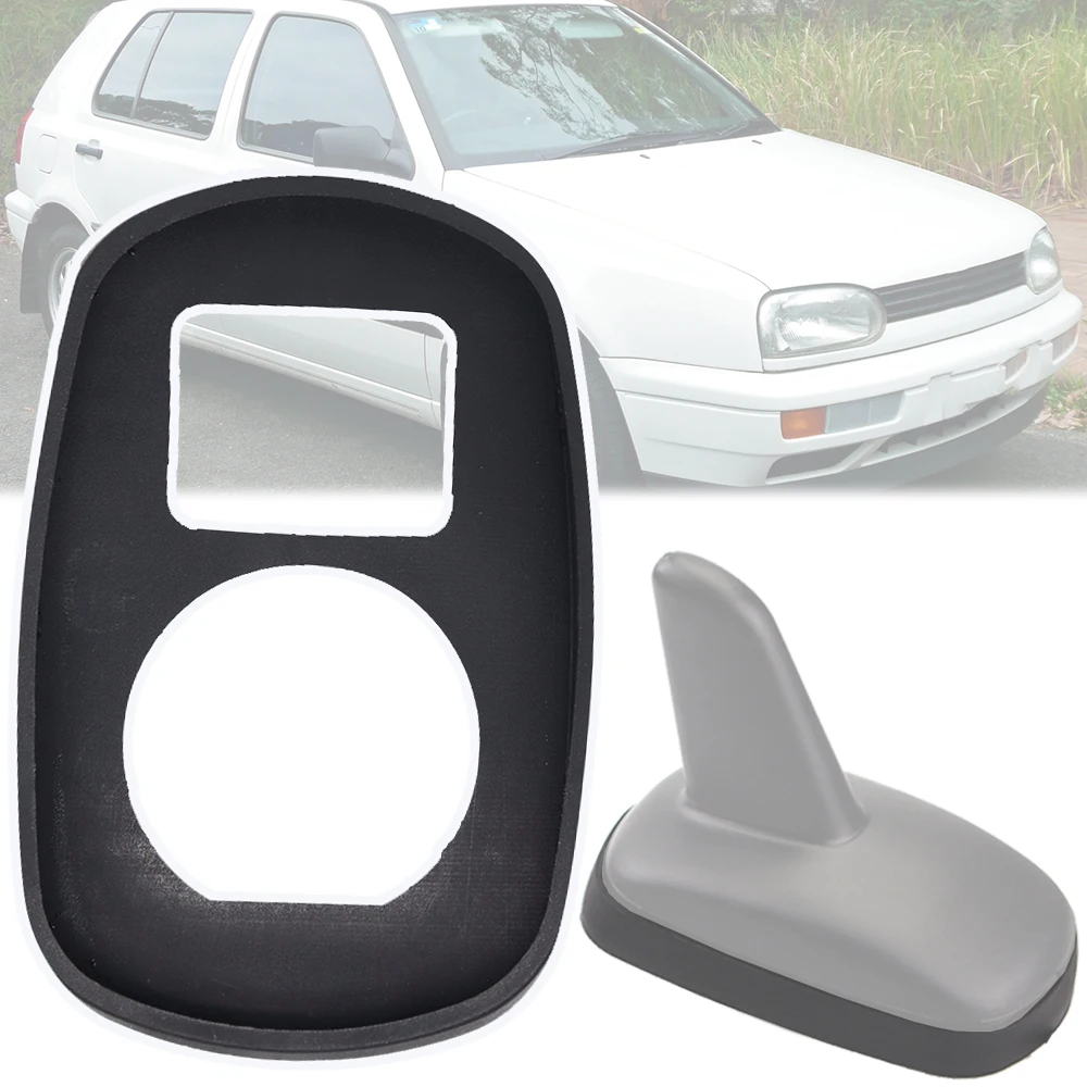 

Car Shark Aerial Roof AM/FM Antenna Seal Pad Rubber Base For VW Golf 2 3 4 1983 - 1999 2000 2001 2002 2003 2004 2005 2006