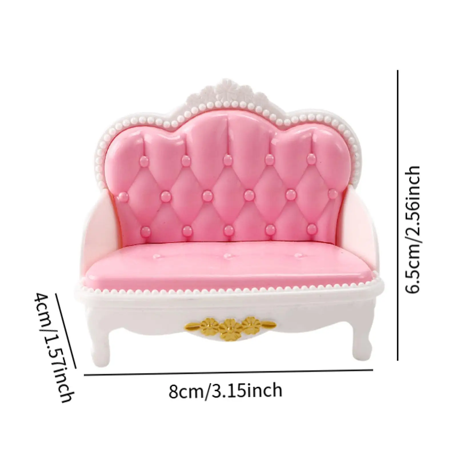 22x Mini meubles de maison, accessoires de maison de jeu, décoration de modèle de scène de jeu Miniature pour garçons et filles