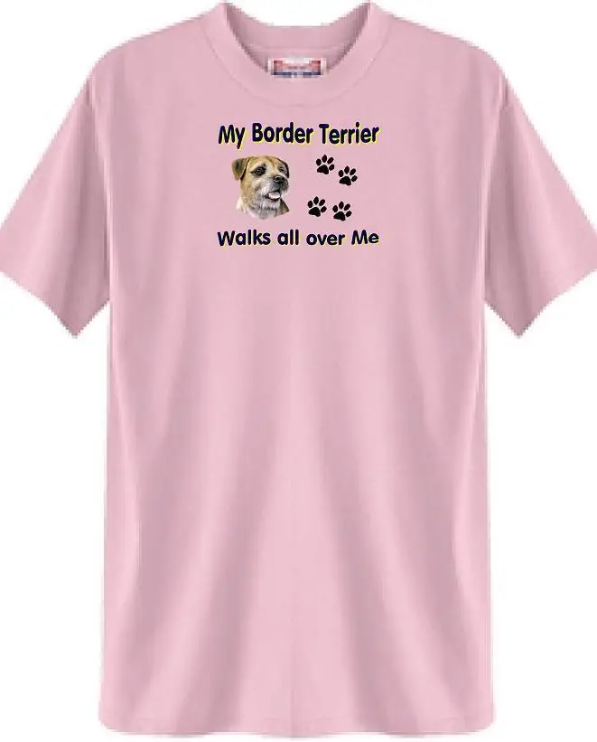 

Футболка с надписью «My Border Terrier» для мужчин и женщин