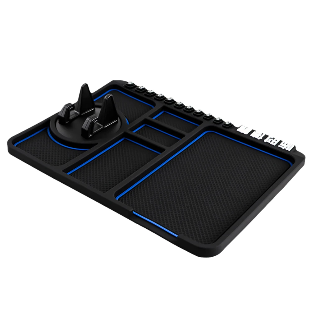 Car Dashboard Car Anti-Slip Mat Multifunctional Mobile Phone Holder Sticky Car Phone Seat Anti-Slip Pad Car Interior Accessories