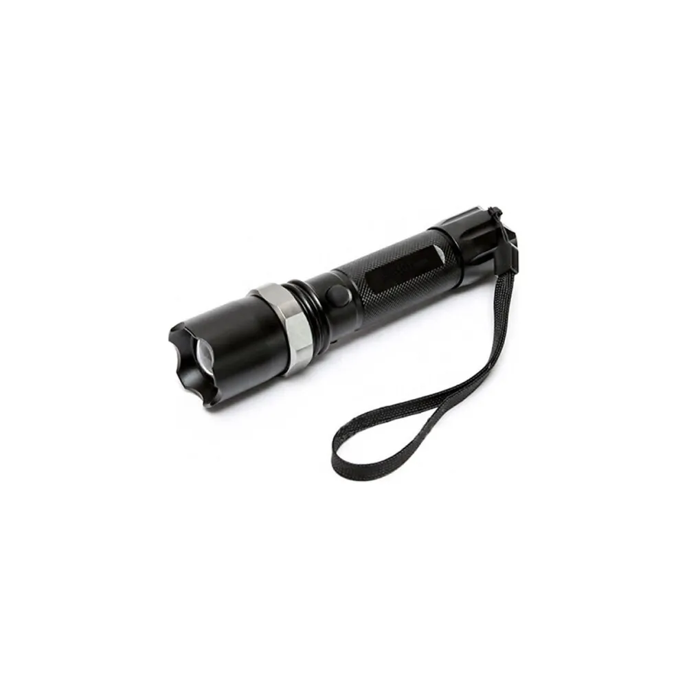 Km-110 Professional rechargeable flashlight With Led + flashlight + zoom Rifle With Bracket 6 Piece Set Full