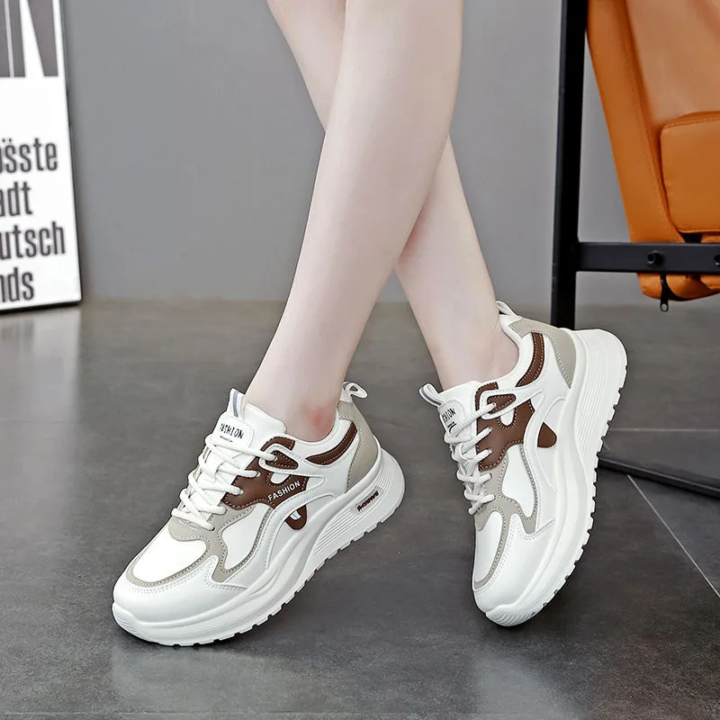 Neue Damenschuhe für Frühling und Herbst, leichte und Freizeitschuhe