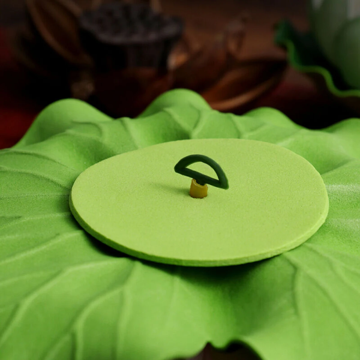 6PCS Floating Plants Water Lily White Artificial Lotus Flower Leaf Pond Garden Pool Decor Plastic Simulation Plant