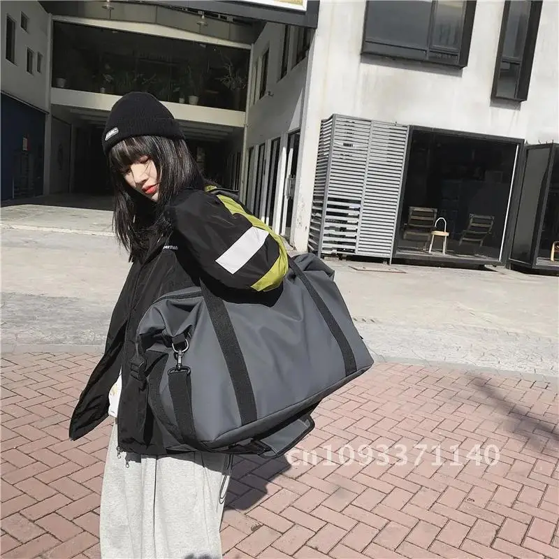 Oxford Luggage Bag Handbags Large Capacity Carry On Travel Bags Bag Gym Shoulder Weekend Women Sport Men Waterproof Outdoor Tote