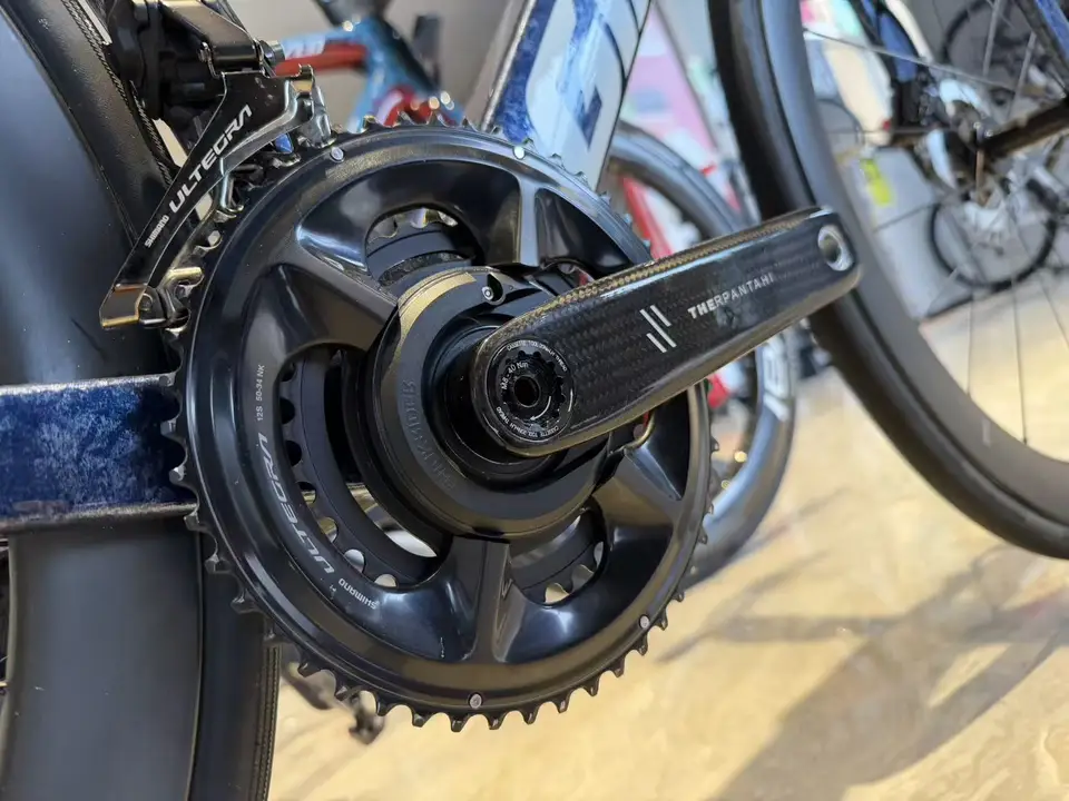 ロードバイクパワーメーター 110BCD 4ボルト 24mmスピンドル ANT+