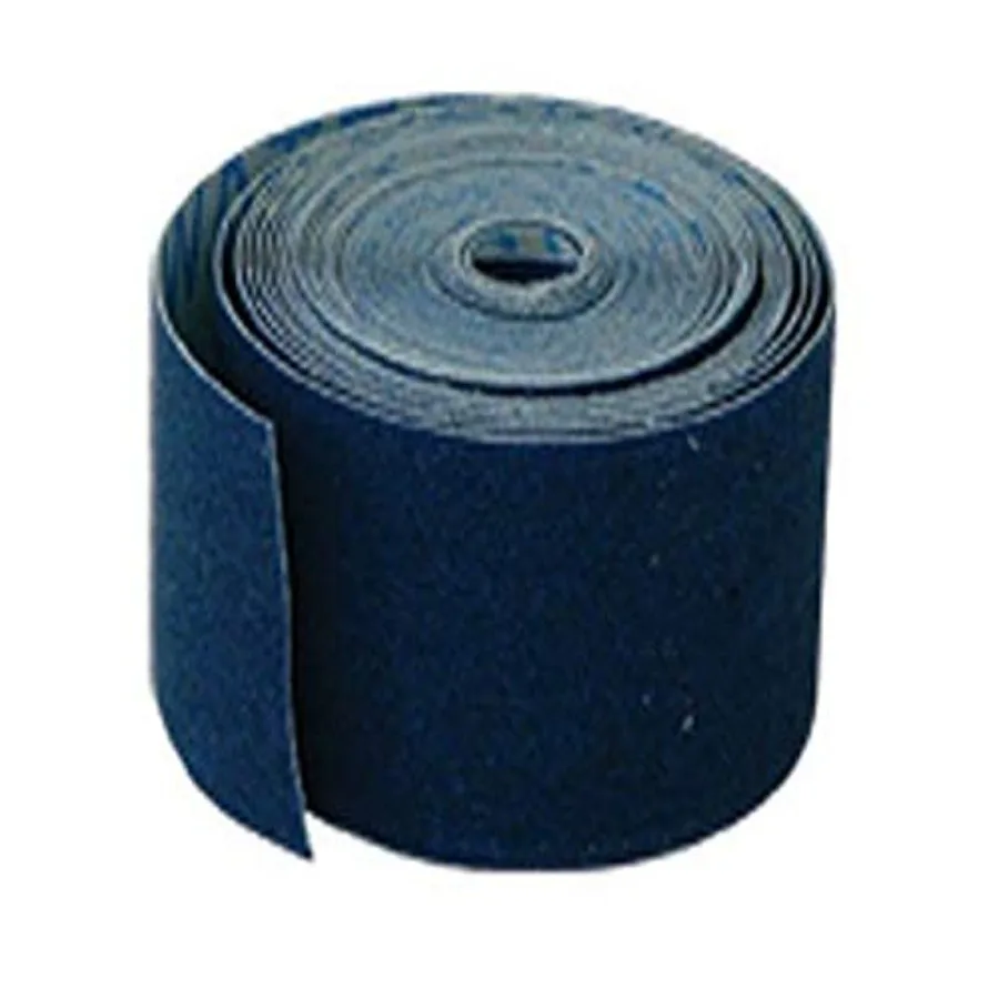 

1-1/2 Inch x 5 Yard Waterproof Emery Cloth Roll for Metal Surfaces Solder Accessories 120 Grit Blue 45205