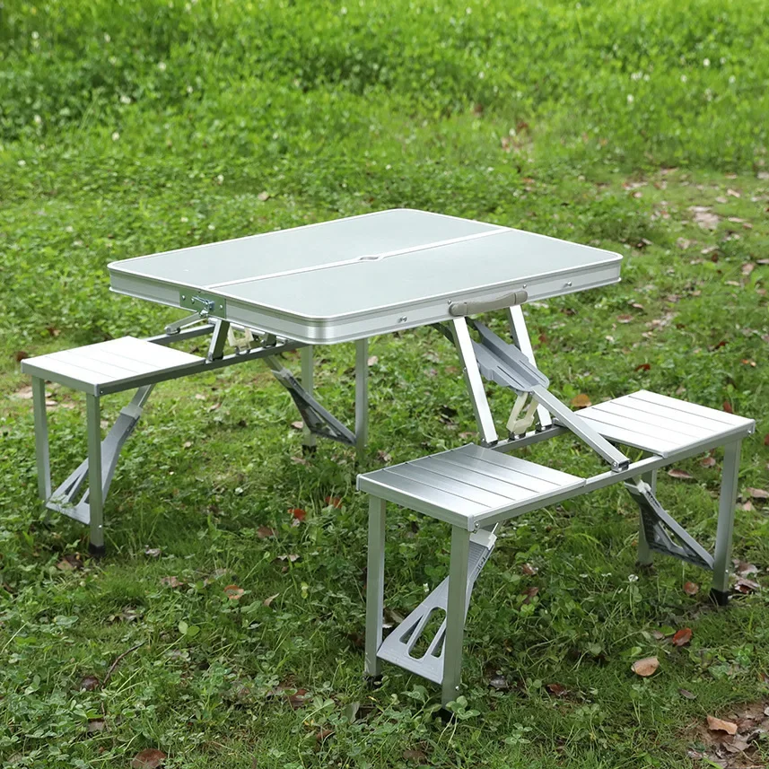 

Outdoor one-piece table, simple picnic table, outdoor aluminum folding table, outdoor, fishing gear