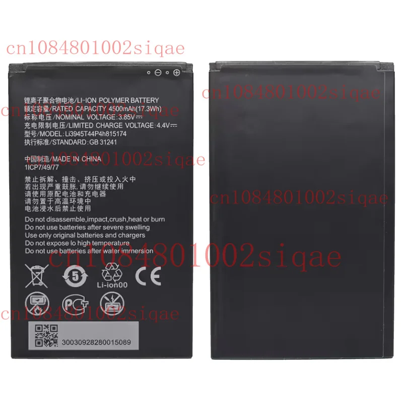 4500 mAh Li3945T44P4h.815174 Akku für ZTE MU5001 5G TelstraPortable Wifi Router