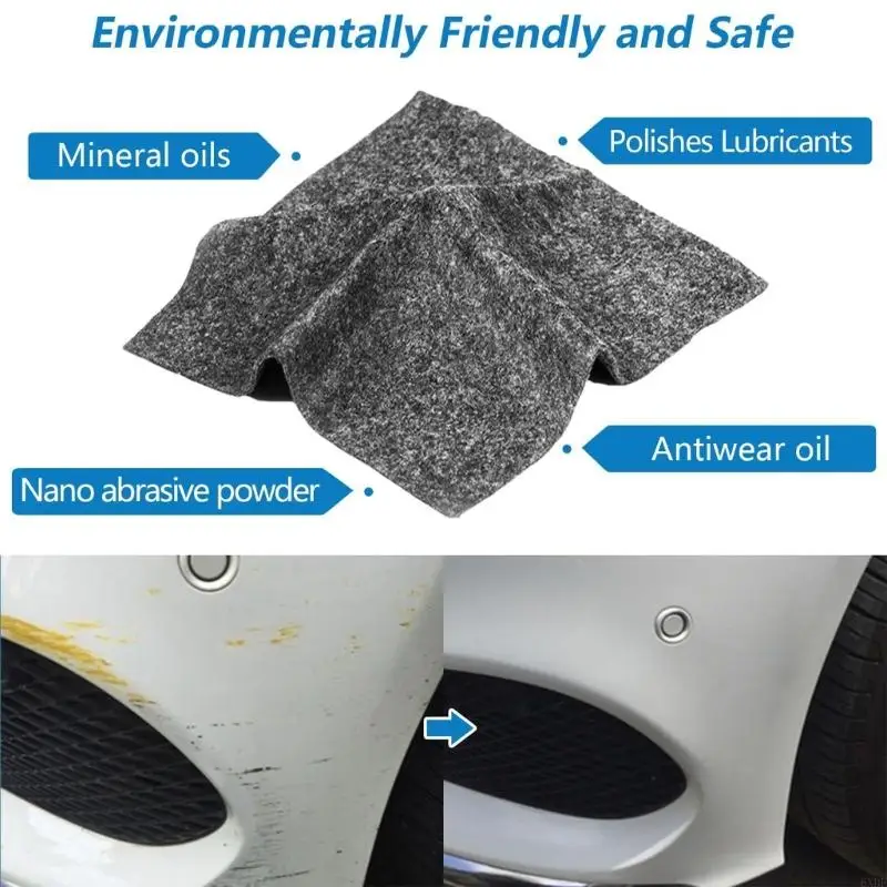 2025 New 8Pcs Scratch Removal Cloths For Car Professional Microfiber Towel Vehicle Surfaces Polishing Cleaning Cloth