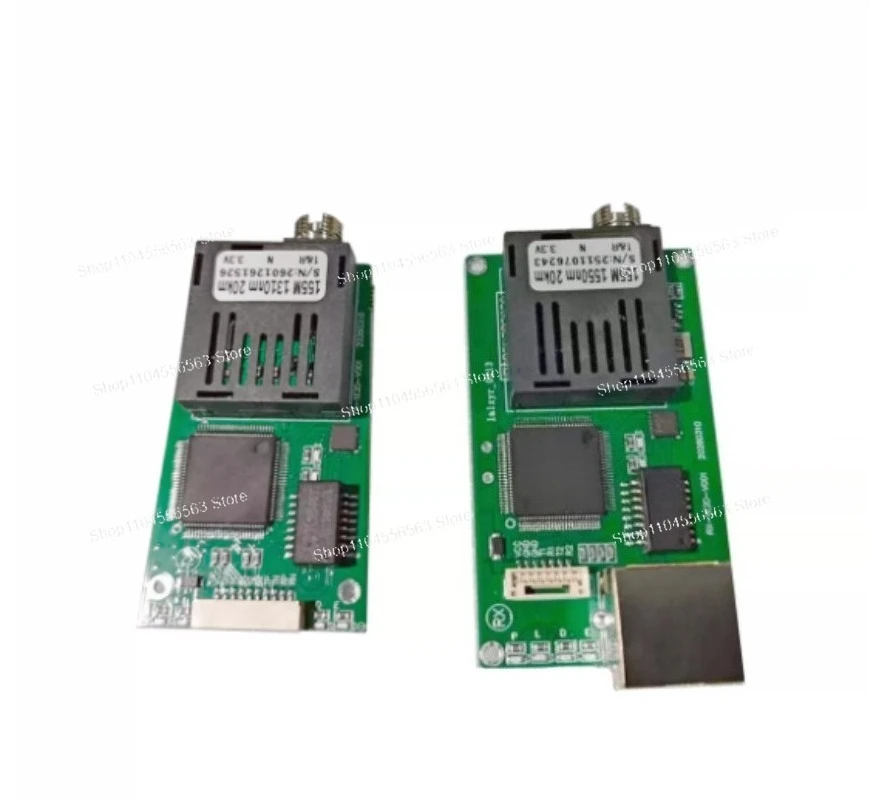 1/2 Channel TTL Video To Fiber Converter Embedded Optical Transceiver High Resolution Video Transmission Module