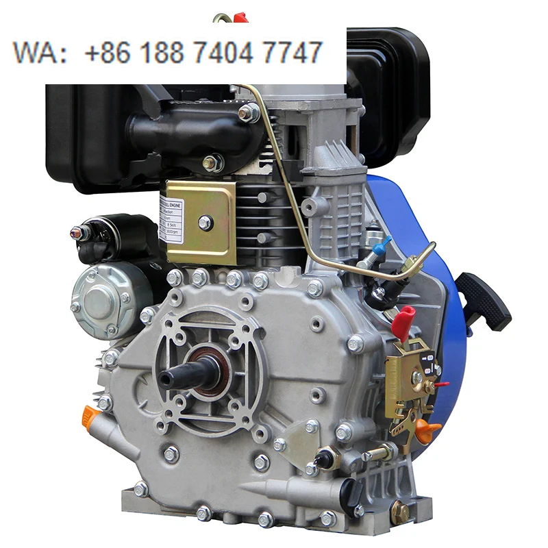 

Дизельный генератор 10 кВА HR192FB с ручным запуском, воздушным охлаждением, одноцилиндровый, 4-тактный дизельный двигатель, резьбовой вал, Евро-5