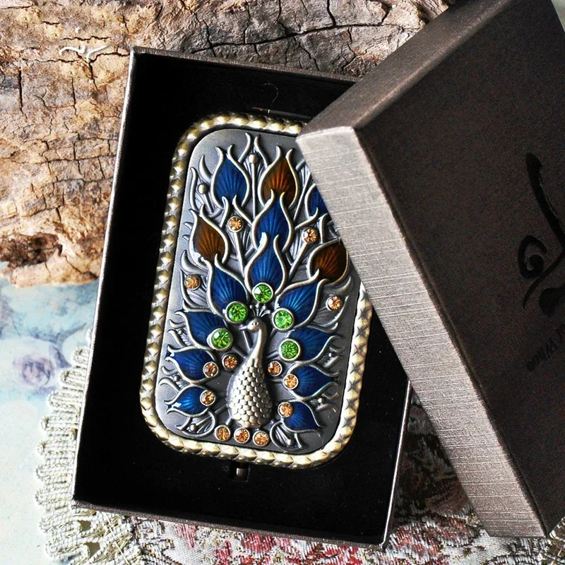 

Portable Designer Mirror Vintage Quality Light Makeup Mirror