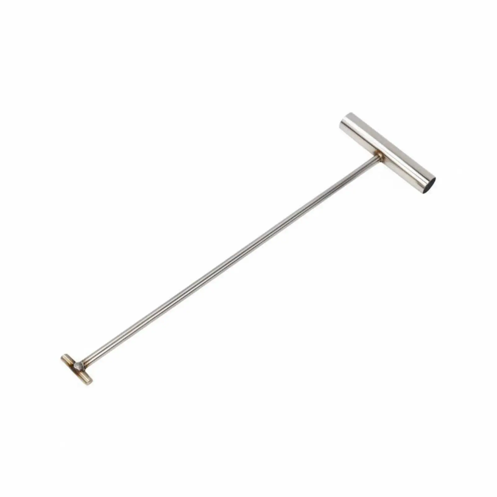 T Shape Manhole Cover Puller Stainless Steel Cover Removal Tool for Urban Sewer Construction Use