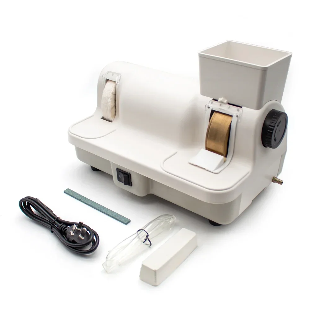 

AC 110V/220V Electric Lens Edging Machine Optical Manual Grinder Polisher Edger Hand-Edging & Polishing Combination Machine 120W