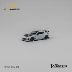 CM MODEL 1:64 BRZ Varis BRZ ARISING-1 Gray Diecast Model Car