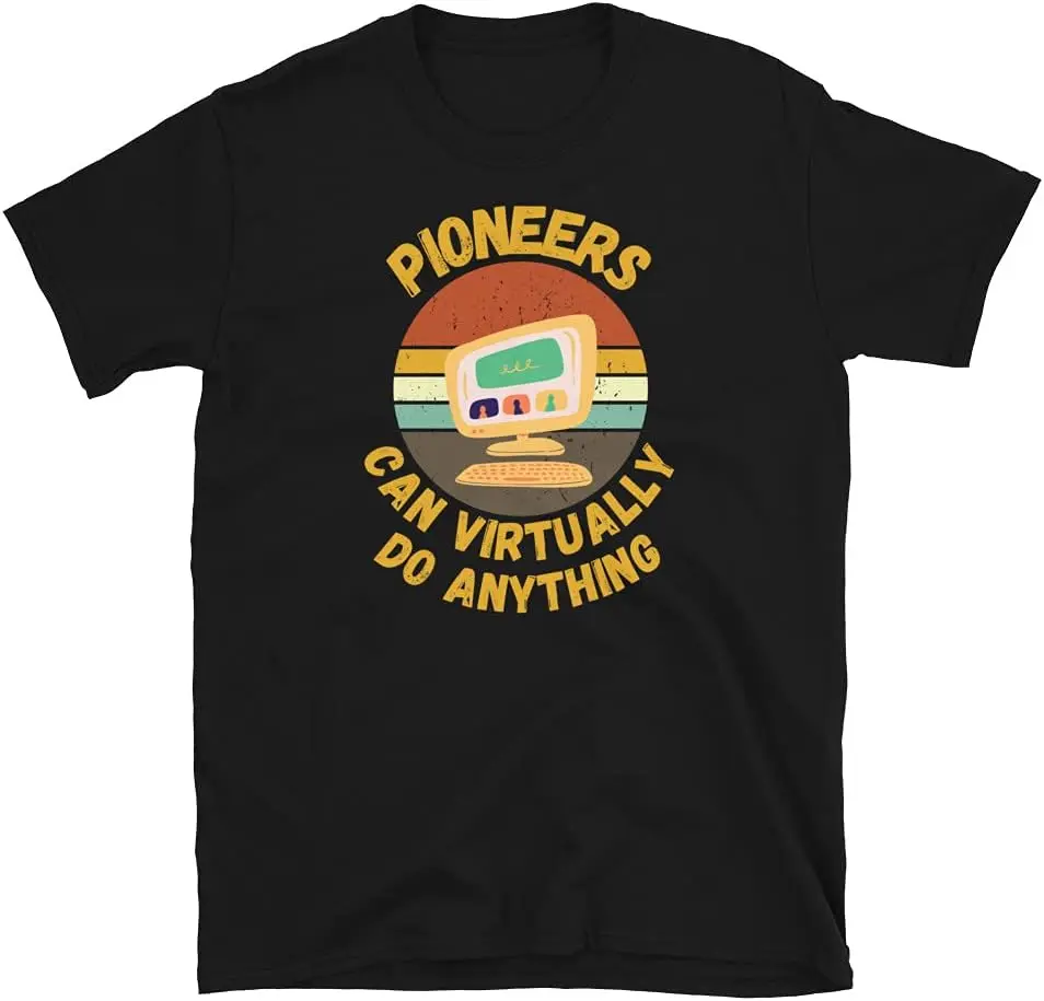 Pioneers Can Virtually Do Anything JW Jehovah's Witnesses Gifts Kurzärmeliges Unisex-T-Shirt