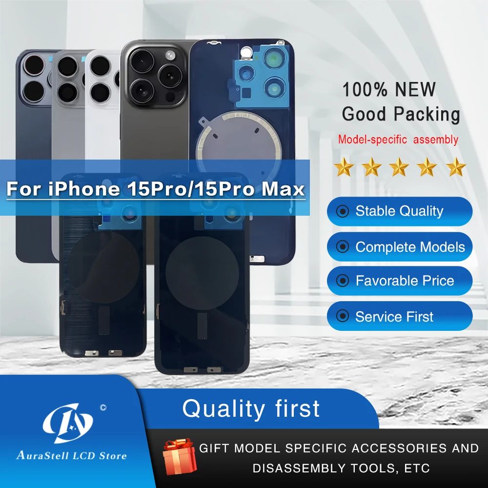 substituicao-de-vidro-traseiro-2-em-1-de-alta-qualidade-para-iphone-15-pro-15-pro-max-com-vedacao-a-prova-d'Agua-Ima-ferramentas