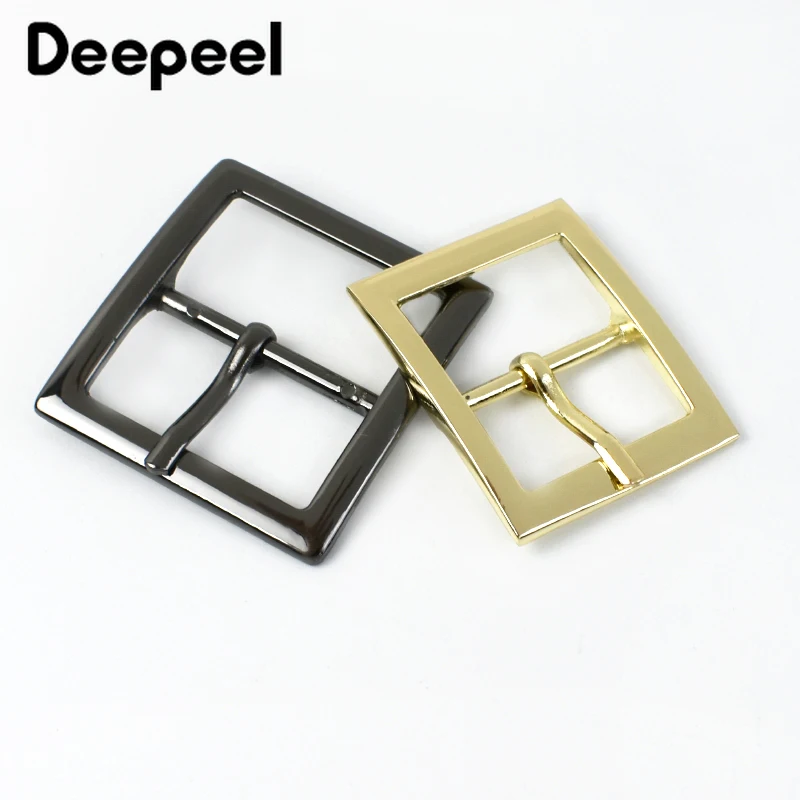 2Pcs Deepeel 13-38mm Metal Pin Buckle Slider Adjustable Clasp for Bag Strap Leather Belt Shoes Clothing DIY Hardware Accessories