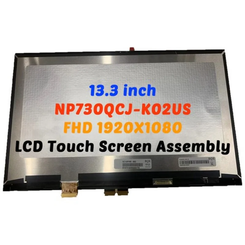 

A++13.3" LCD Touch Screen Assembly FHD for Samsung Galaxy Book Flex NP730QCJ-K02US