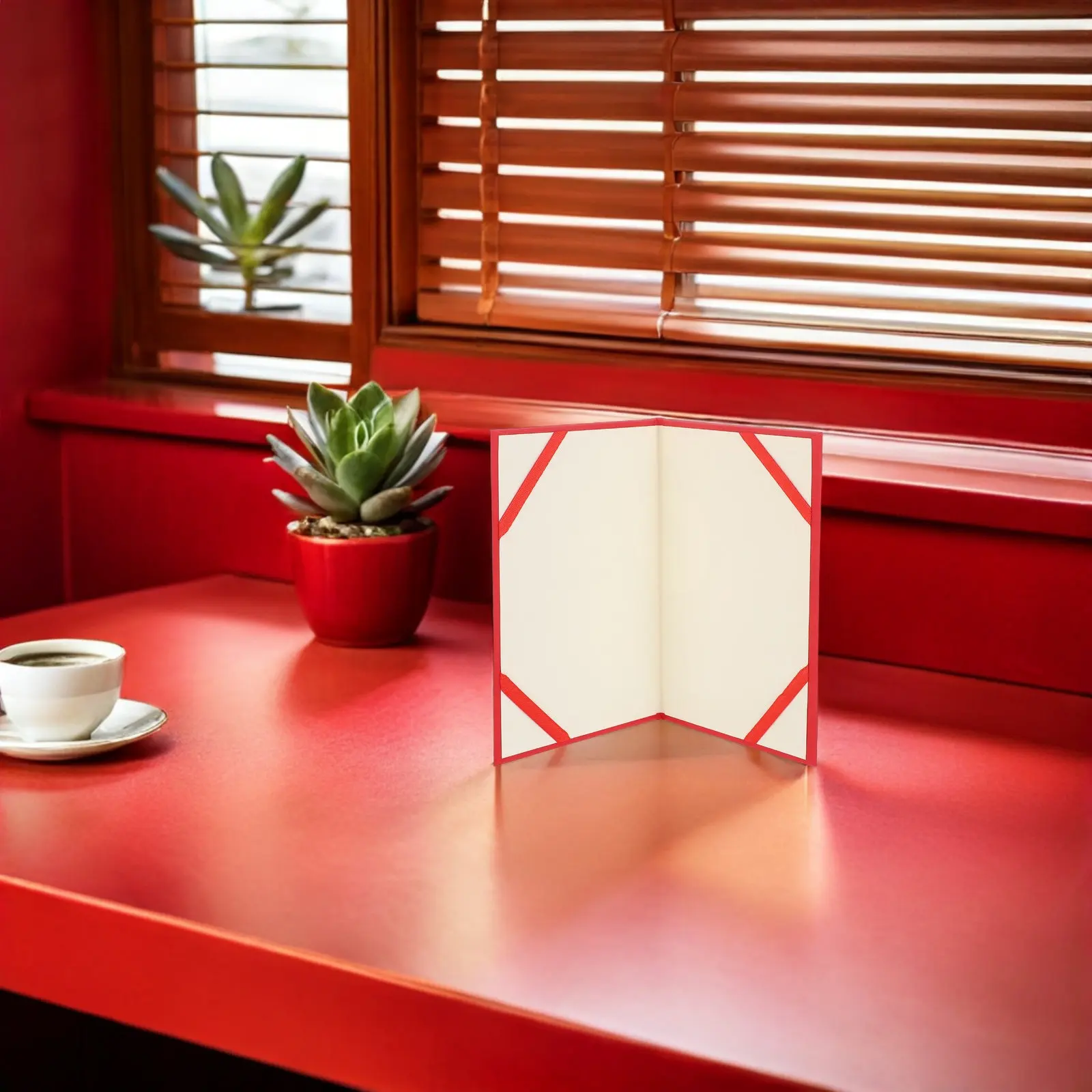 

5Pcs Solid Color Blank Certificate Holders A5 Paper Diploma Covers Graduation Document Award Holders Red Certificate Protector