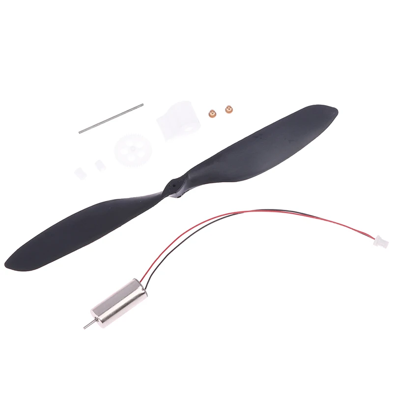 1Set 3.7V Model Airplane Micro 8520 Coreless DC Motor Propeller Gear Reduction Gearbox DIY Helicopter UAV RC Drone Accessories