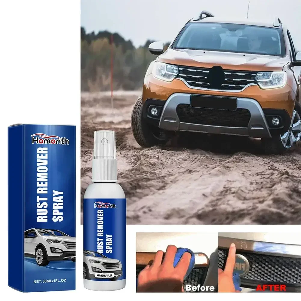 Car Rust Remover Spray, Multi Metal Superfície Limpeza, Rust Prevention Tools, Cleaner Inibitor, Acessório de Manutenção, V7T0