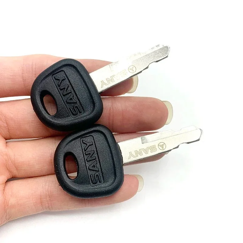 For Sany  full car ignition door key  SY85C SY115 SY200C SY245 SY285 SY700 SY480 SY550 Excavator