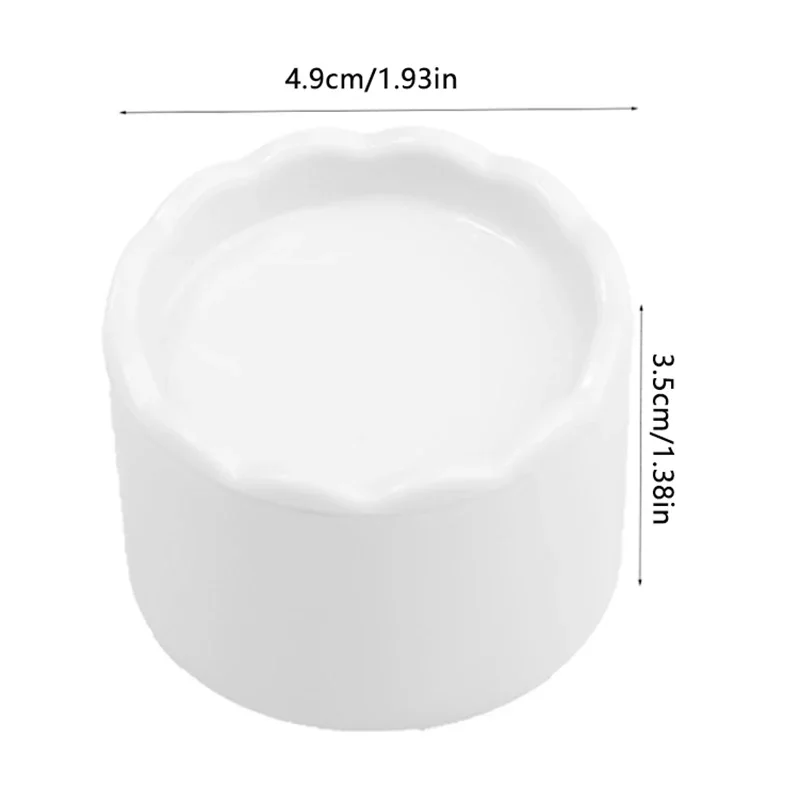 Nail Art Sequin Brush Cleaning Cup With Lid Washing UV Pen Brush Holder Easy Cleaning Mesh Layered Layers Washer