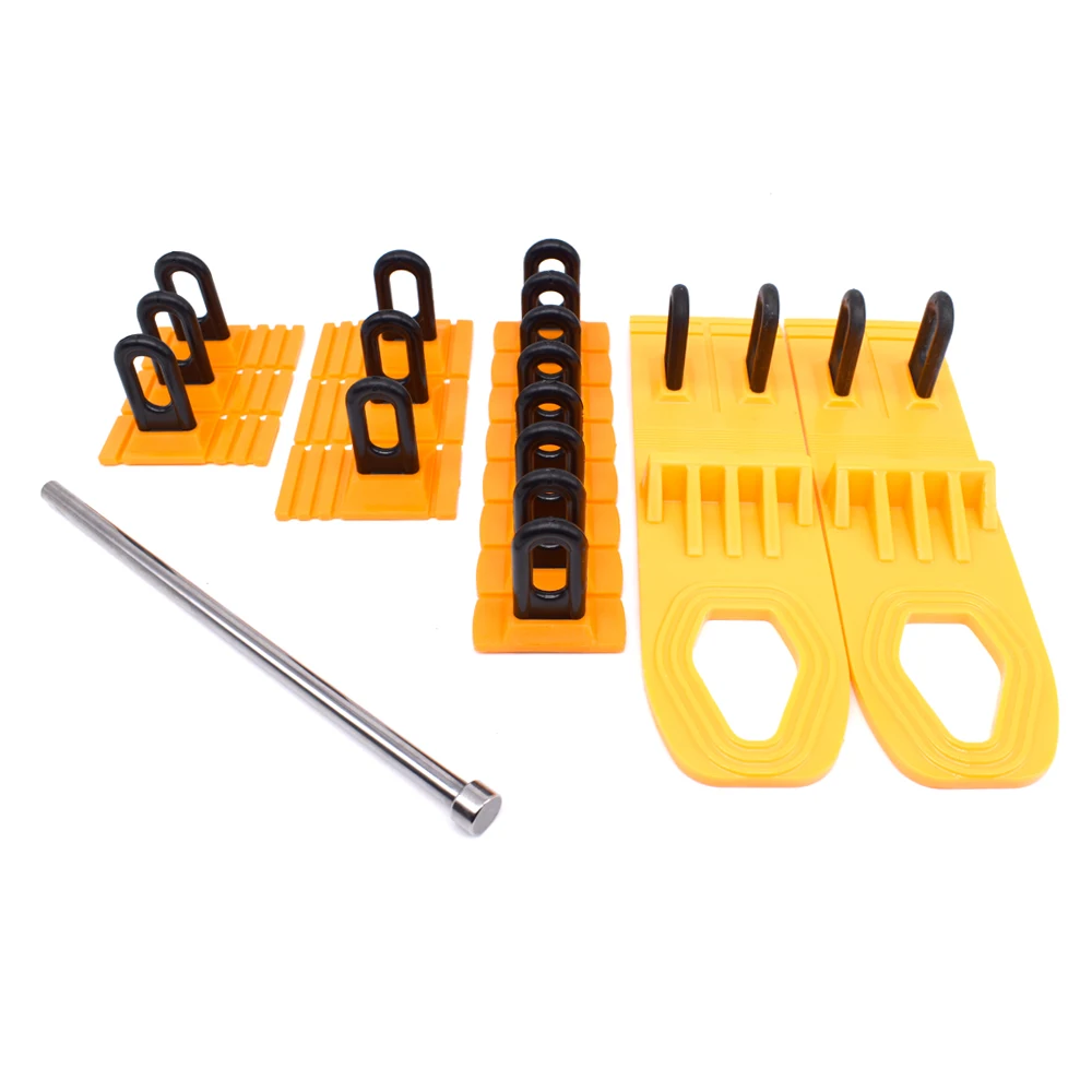 Car Dent Chained Puller Removal Tool 5Pcs Big Glue Pulling Tabs Automobile Accessories Pdr Tools