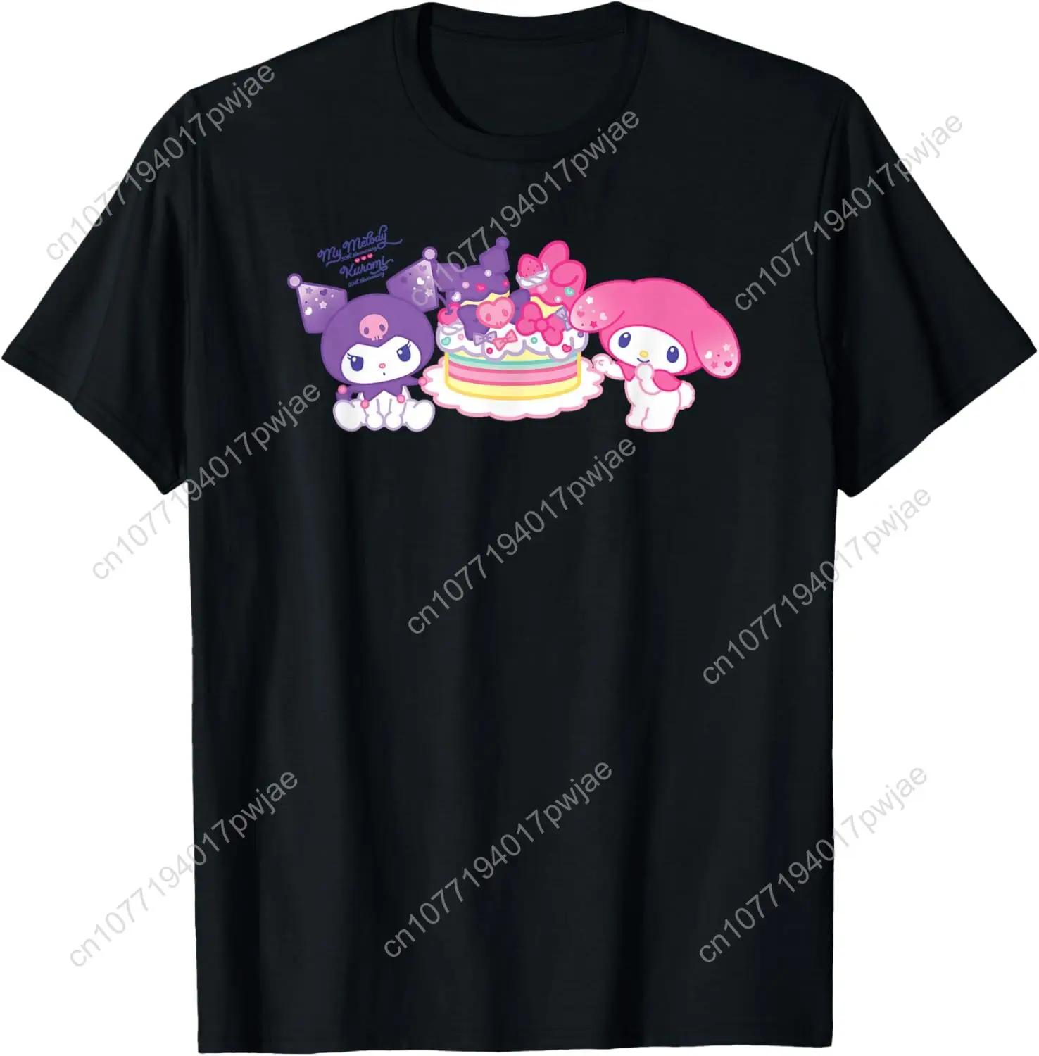 

Sanrio My Melody and Kuromi Let's Celebrate T-Shirt