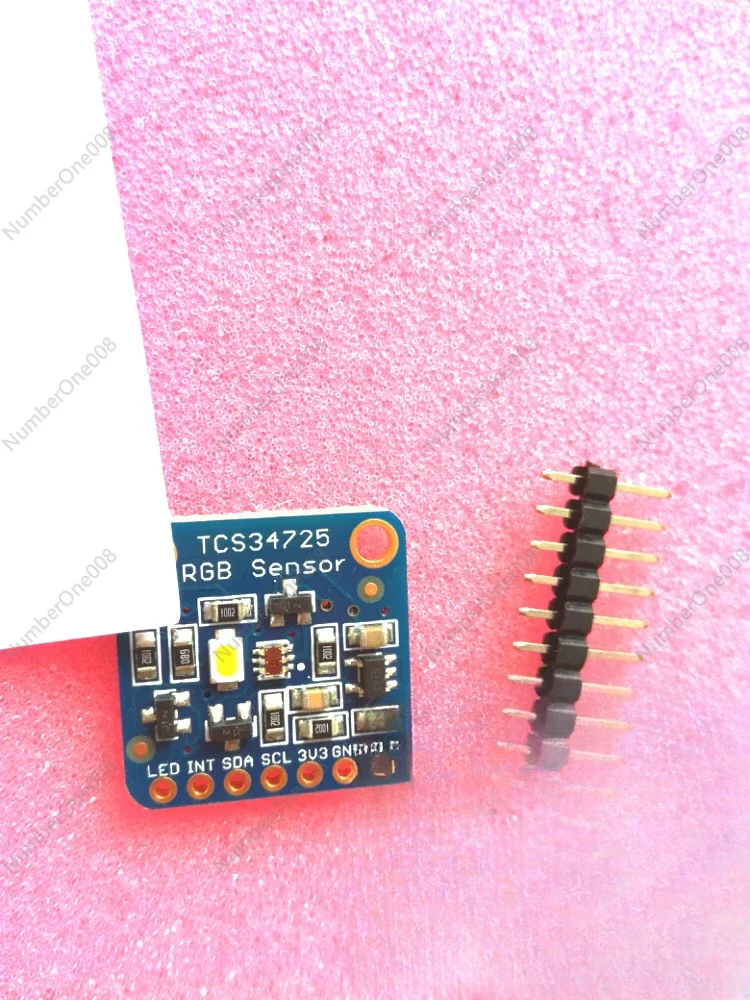 

1334 Adafruit RGB Color Sensor IR Filter White LED TCS34725