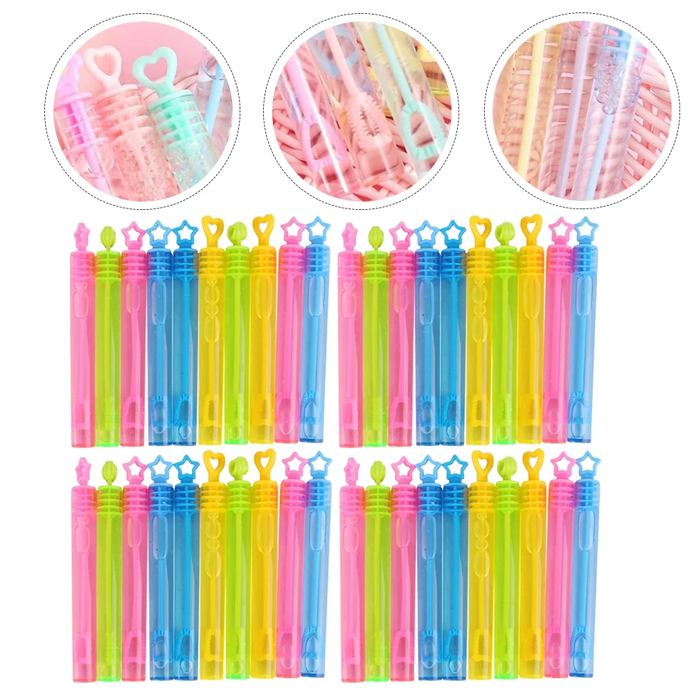 

64 Pcs Children’s Toys Bubble Stick Bubbles Party Favors for Kids Mini Wands The 104X12CM Funny Sticks