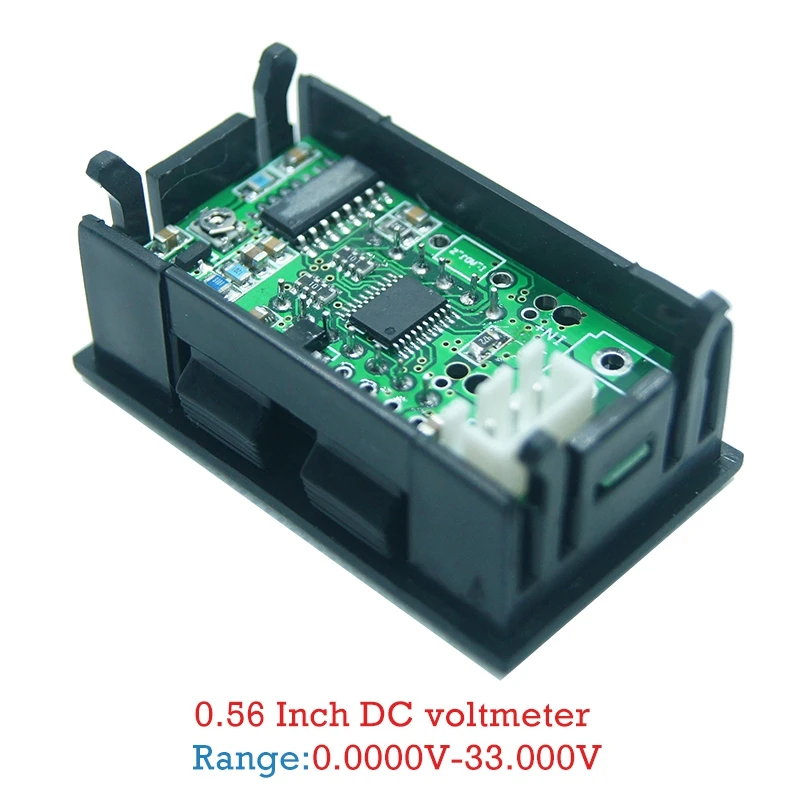 Digital 0.56Inch LED Display 5 Bits DC 0-33.000V Voltmeter Voltage Meter Tester