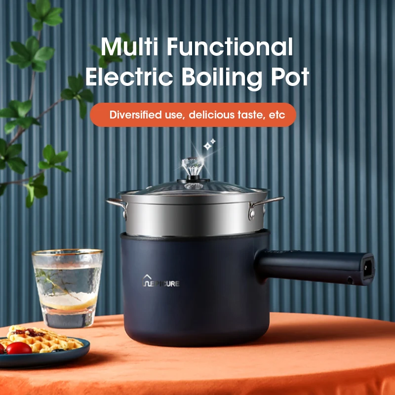 

220V Multifunction Cooker Household Single/Double Layer Hot Pot Non-stick Pan Pots Electric Rice Cooker for Home and Dormitory