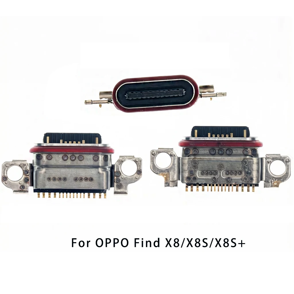 Connecteur de charge USB pour OPPO Find X8/X8S/X8S +, pièces de rechange pour réparation, 2 à 50 pièces