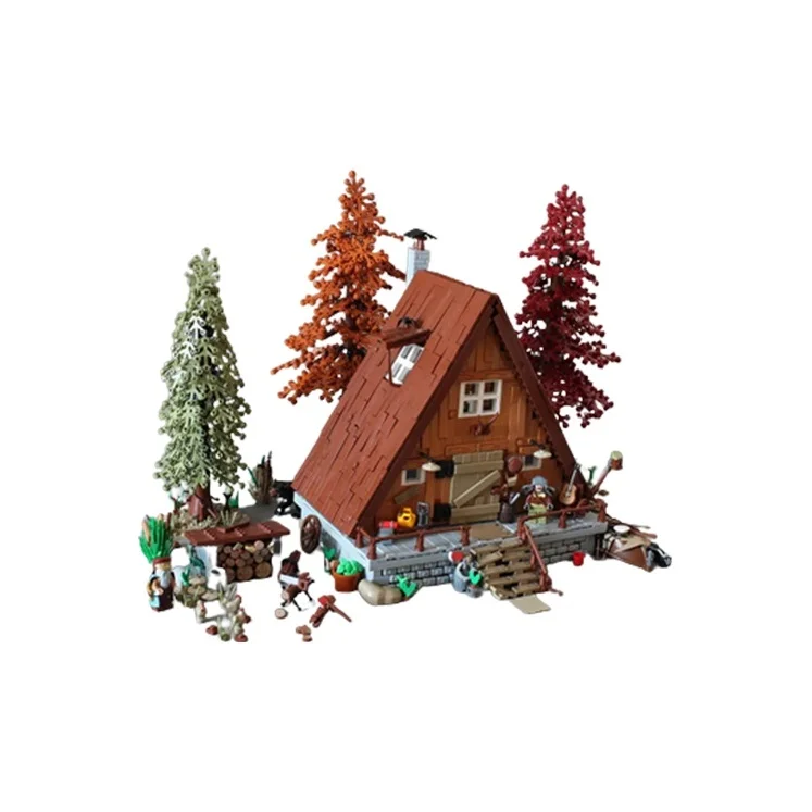 LEGO IDEAS Forest Cabin Building Blocks 301 600pcs 21338 21338-1