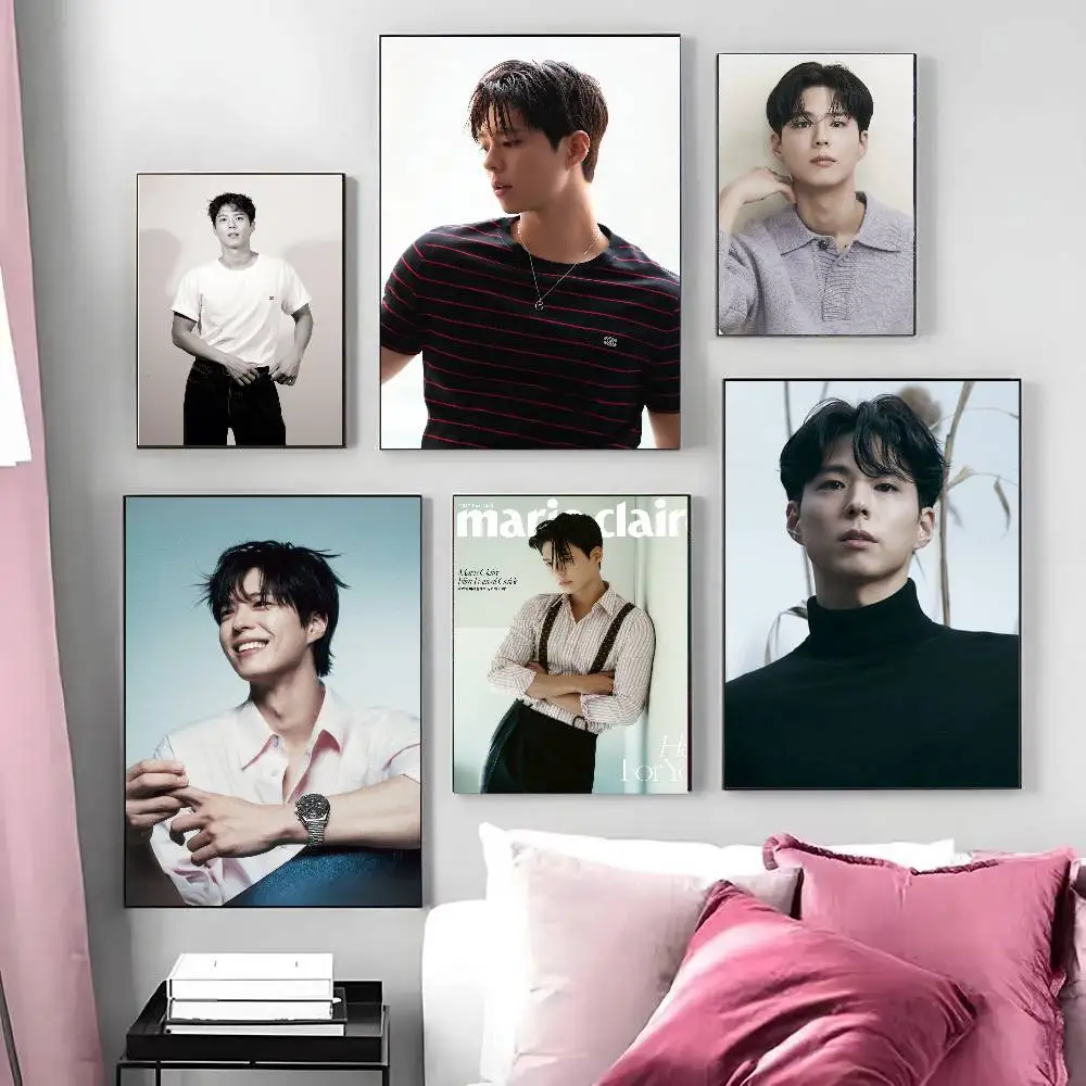 Actor P-Park Bo Gum Posters Living Room Bar Cafe Quality Canvas Vintage Style Comics Painting Art Home Wall Decor Picture