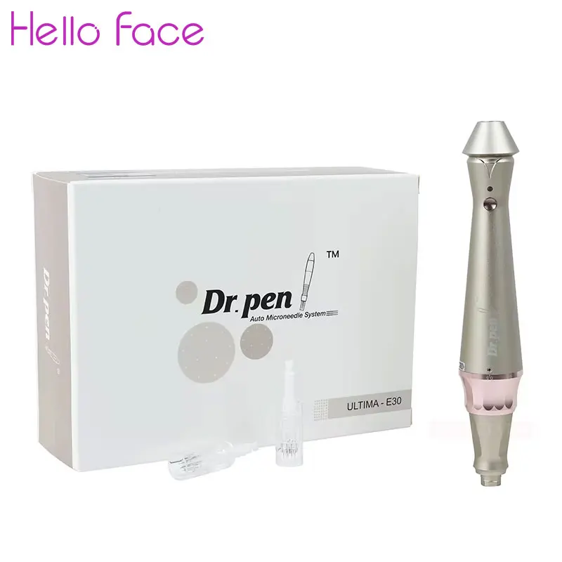 Dr. pen E30-W Derma Pen Auto With 12pin Needle Cartridge For Microneedling Therapy Skin Care MTS & PMU